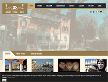 Tablet Screenshot of hotelvillacipro.com